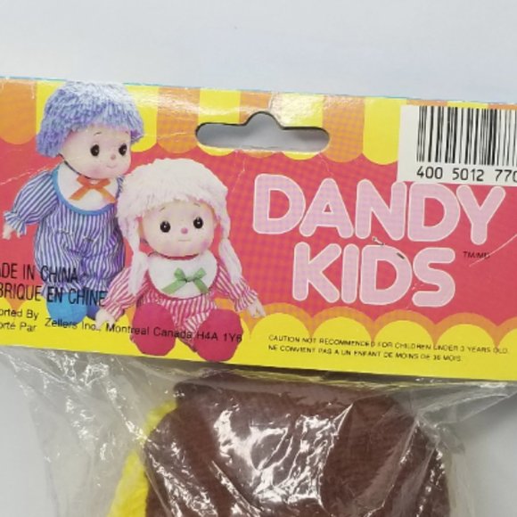 Vintage Clown Boy "Dandy Kids" Doll Sealed in Packaging 80s - Picture 6 of 6